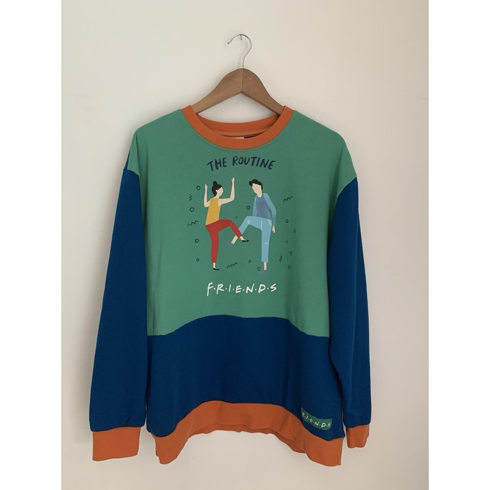 FRIENDS TV SHOW Sweatshirt The Routine 2XL Culturefly Monica Ross Y2K 90s
